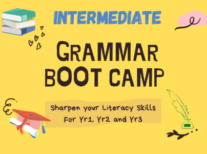 English Grammar Bootcamp(Intermediate) (6 lessons)