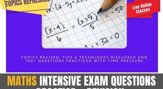 11+ Intensive Exam Questions Practice & Revision Maths YR5 (8 lessons)