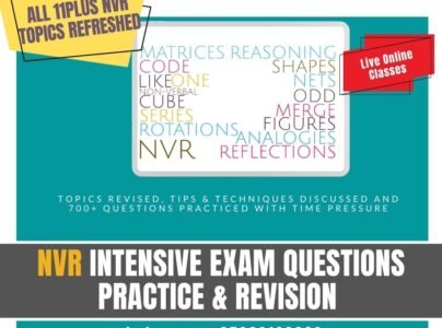  11+ Mastery Advanced Non-Verbal Reasoning (6 lessons)