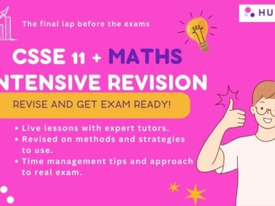 CSSE 11plus Maths Intensive Revision
