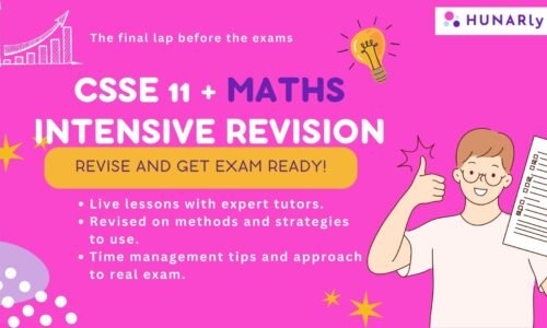 CSSE 11plus Maths Intensive Revision