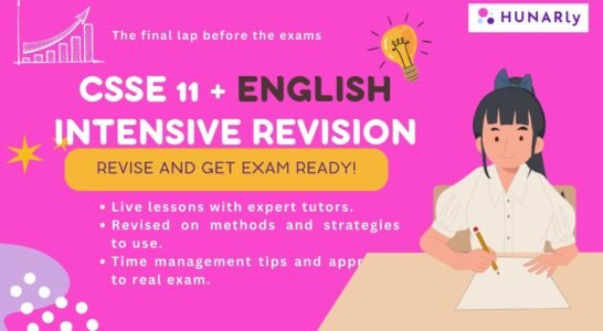 CSSE 11plus English Intensive Revision