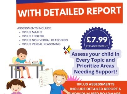 MATHS & ENGLISH – 11plus Online Topic wise Assessments