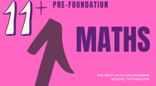  Maths Pre-11plus YR3 (16-24 lessons)